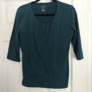 Teal Merona top, size L, fits like medium